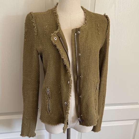 IRO Textured Tan Jacket - Picture 6 of 8
